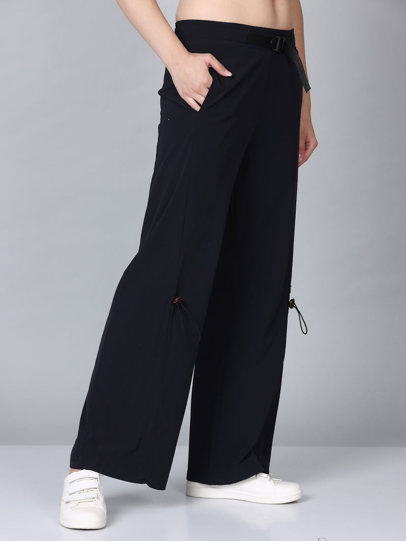 Proactive Loose Fit Black Sport Flared Pant