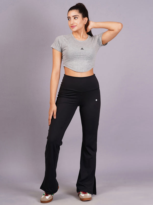 Women Side Slit broad pants