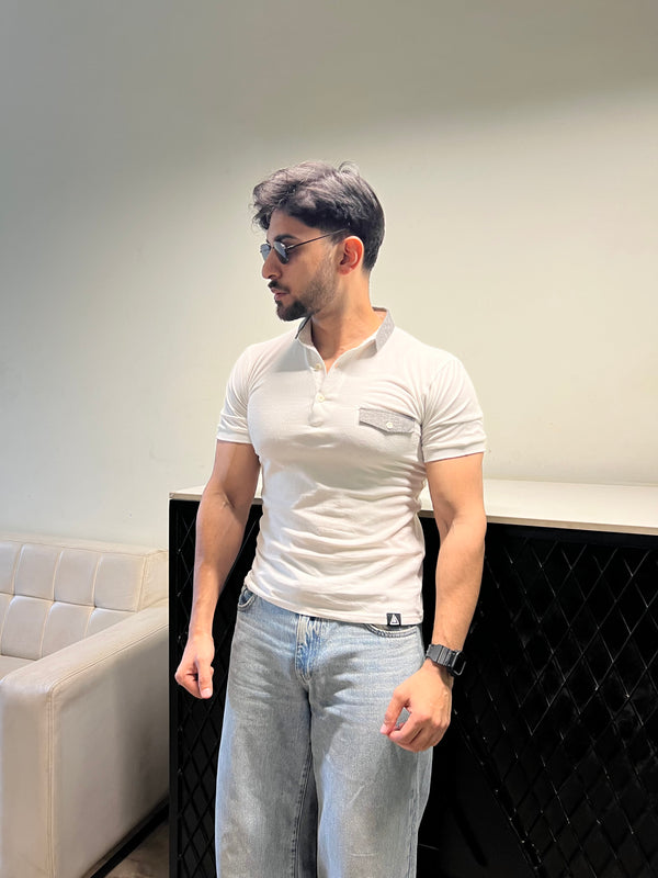 Polo Shirt- White