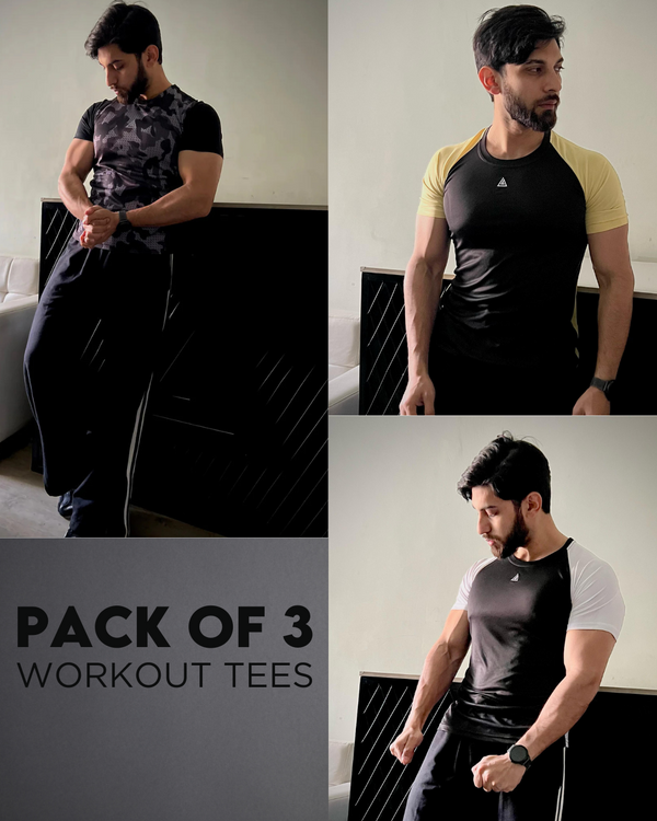 Aesthetic bodies Super  Set -Pack of 3 WYG T-Shirts