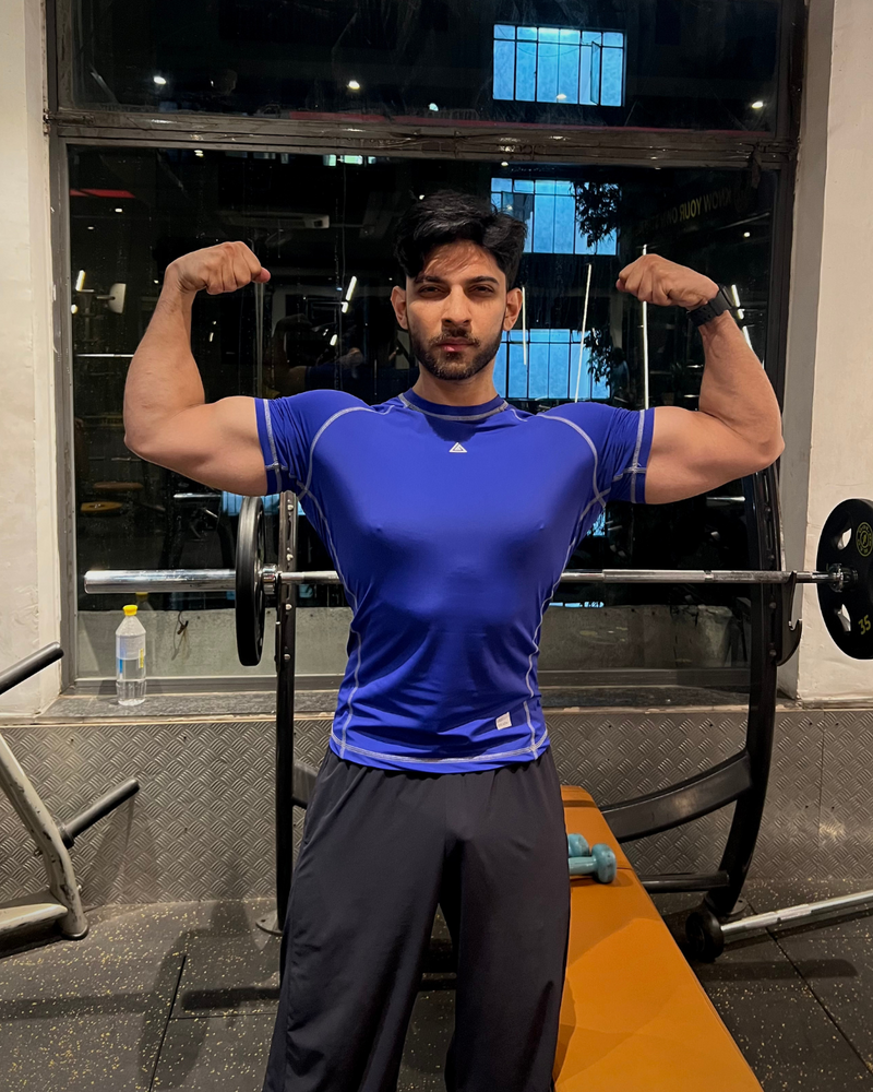 Compression T-Shirt Royal Blue