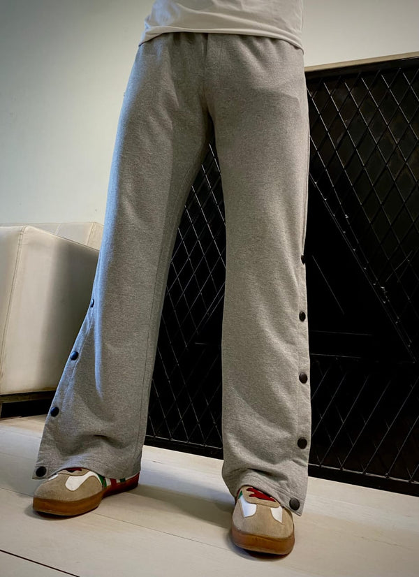 Retro Buttoned Track Pant