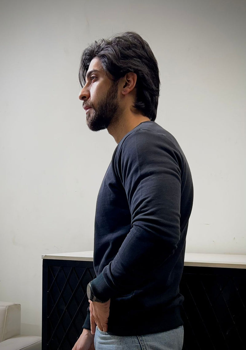 Men Sweatshirt Black