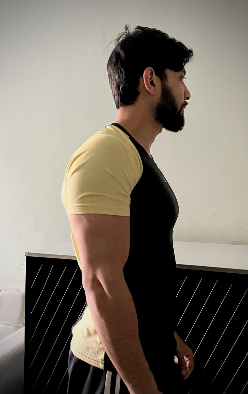 Aesthetic bodies Men’s Supersets Edition - Black/Yellow