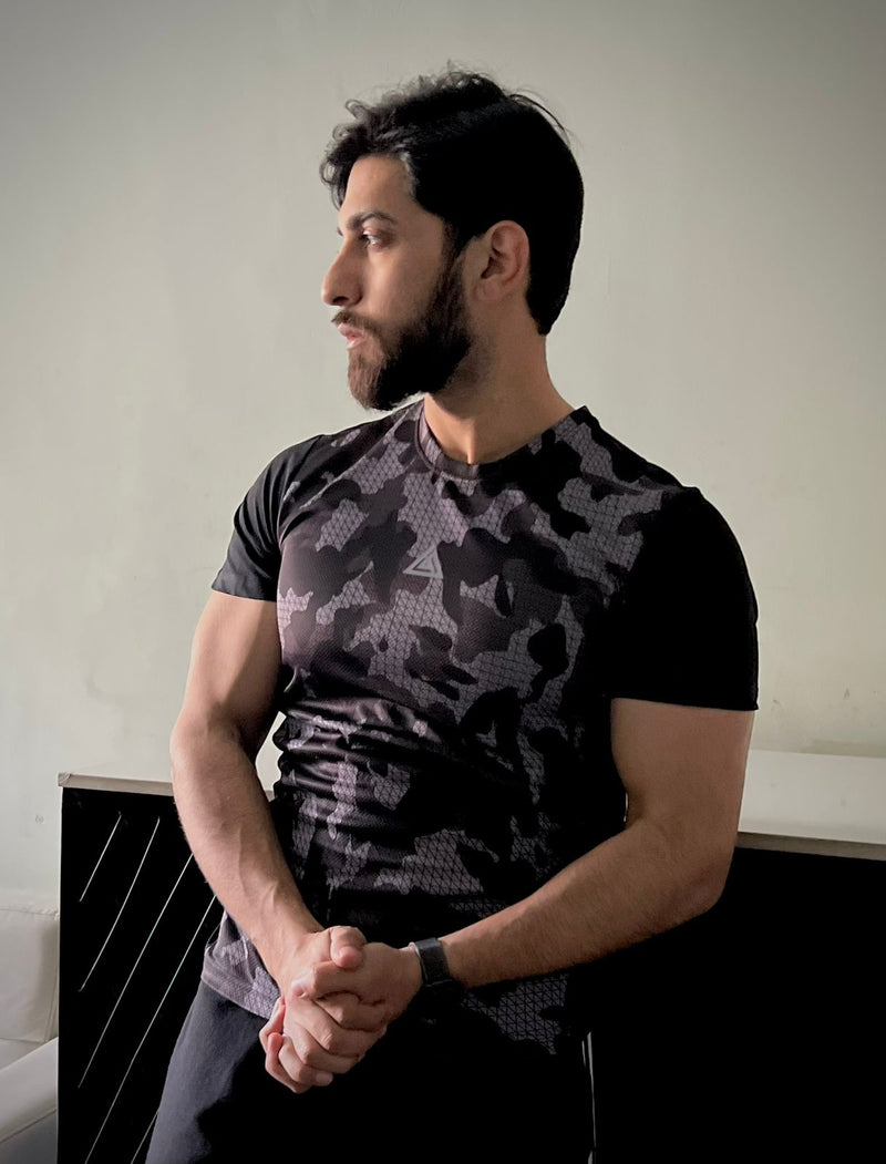 Army Print T-shirt