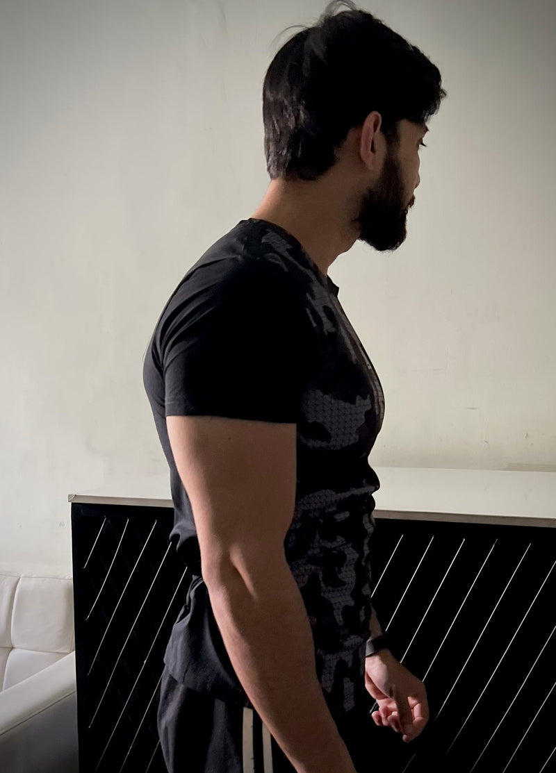 Army Print T-shirt
