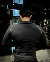 Compression T-Shirt  Black Full Sleeves