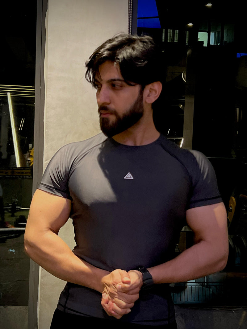 Compression T-Shirt Grey