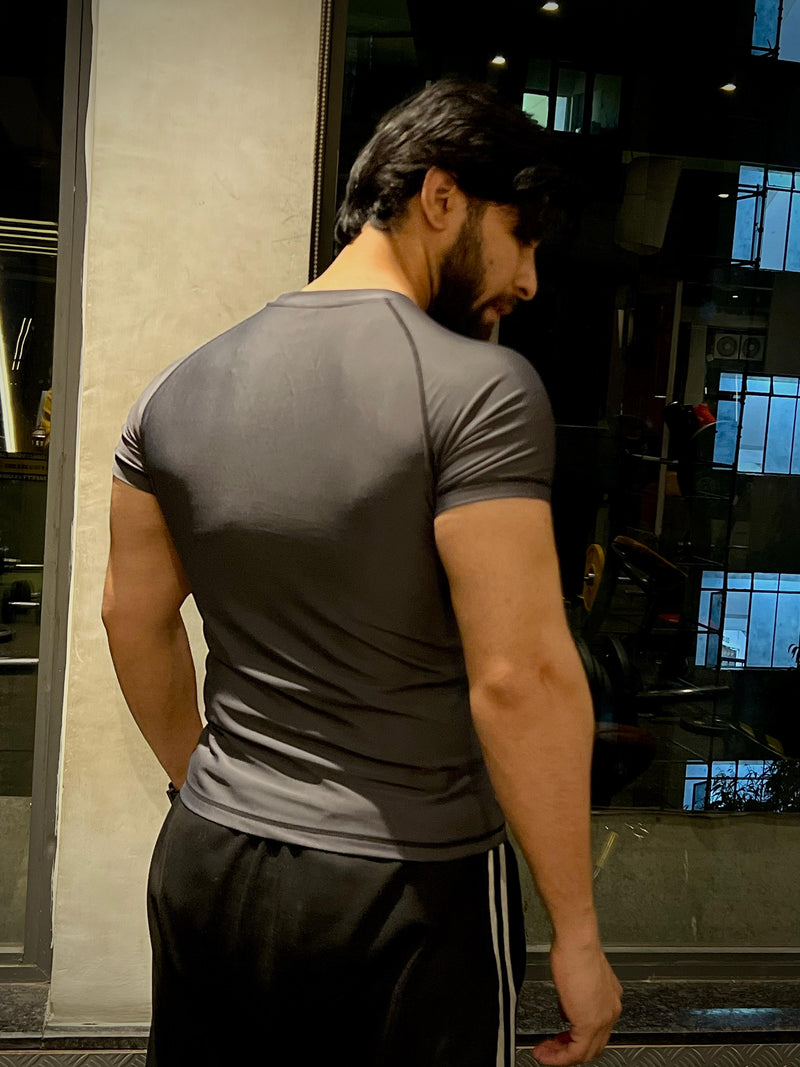 Compression T-Shirt Grey