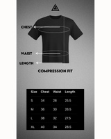 Core Compression T-Shirt  Light Grey