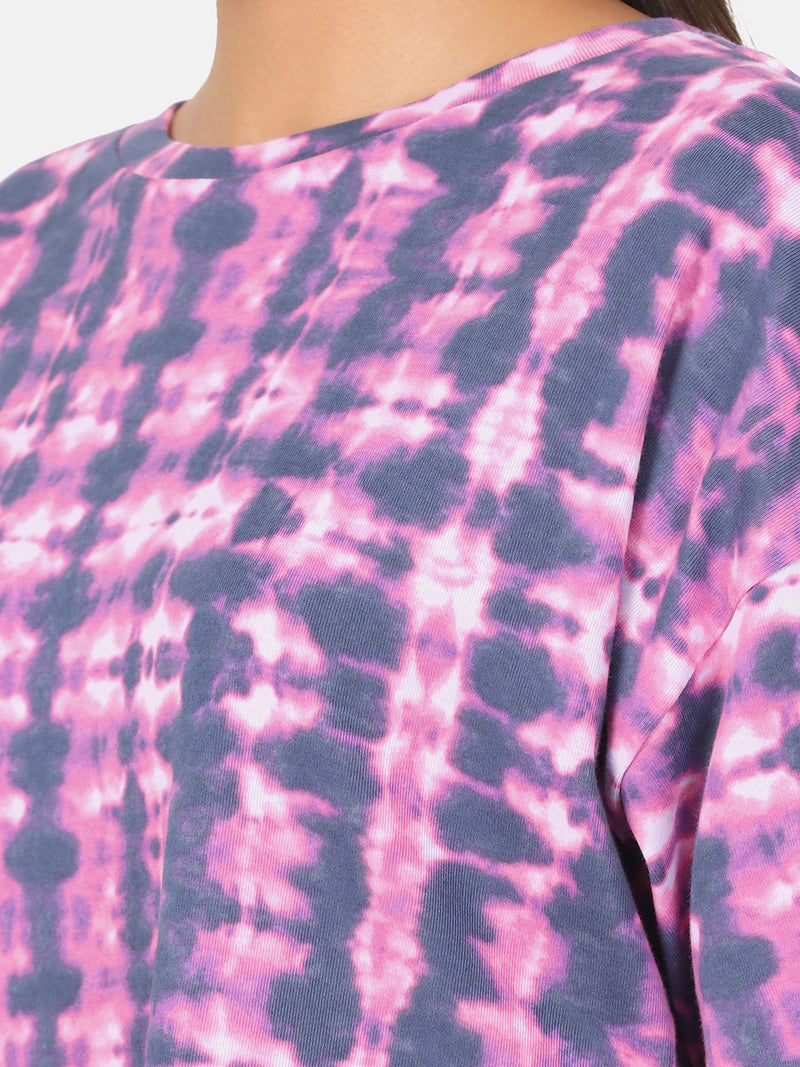 AESTHETIC BODIES LIVIN TIE-DYE CO ORD SET
