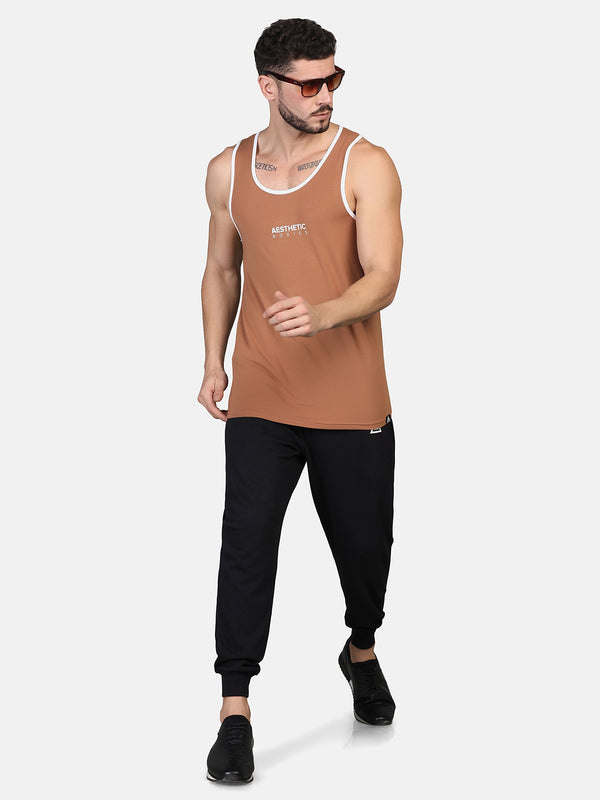 Men Classic Stringer (Brown)