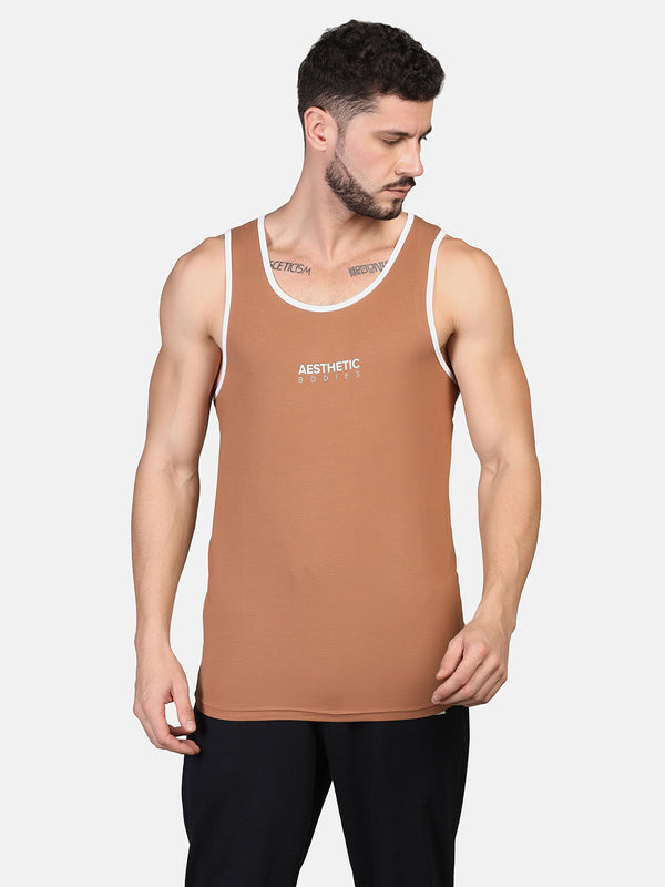 Men Classic Stringer (Brown)