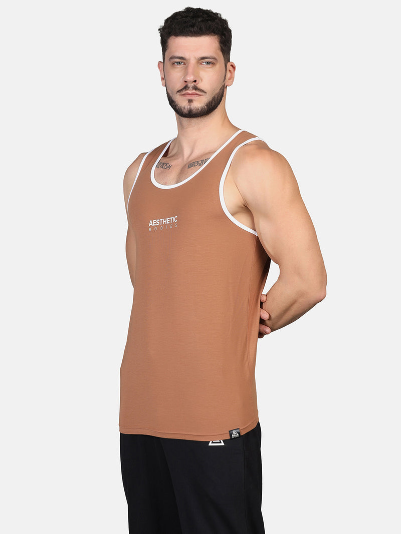 Men Classic Stringer (Brown)