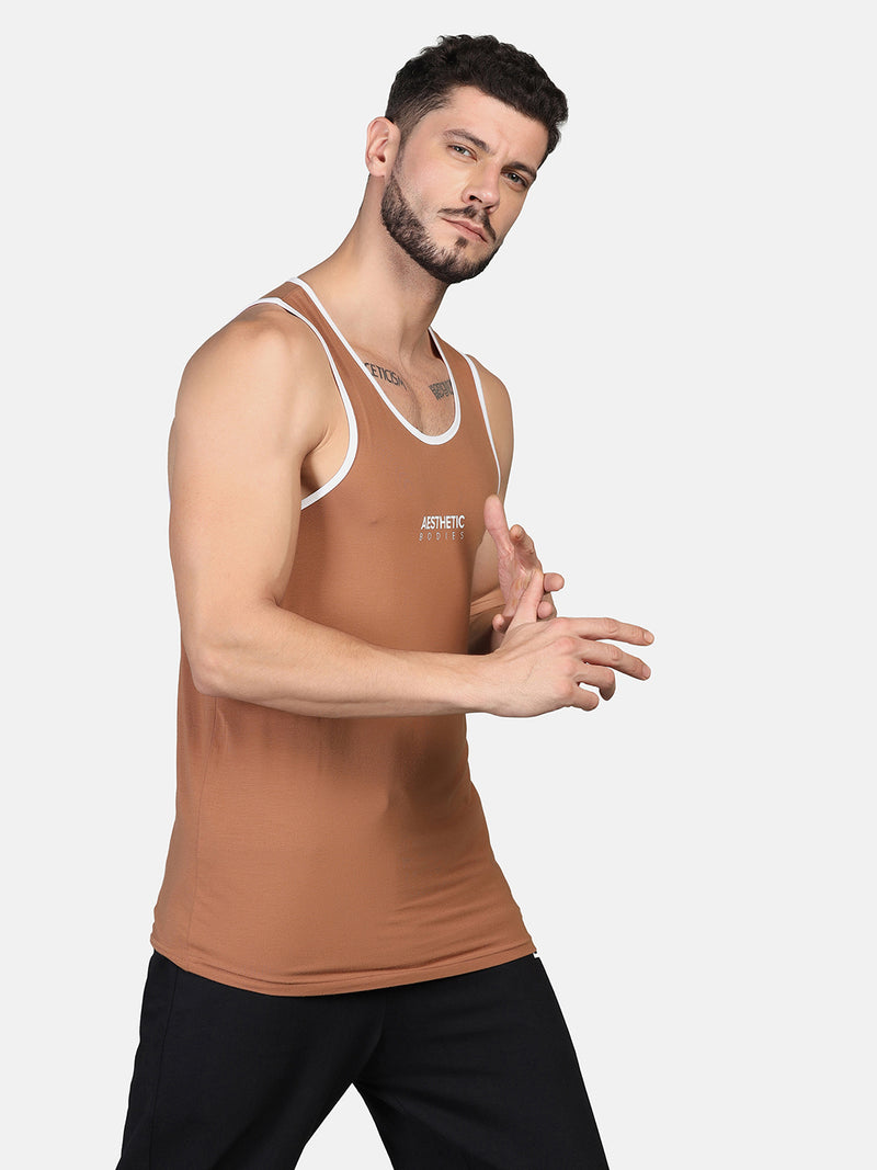 Men Classic Stringer (Brown)