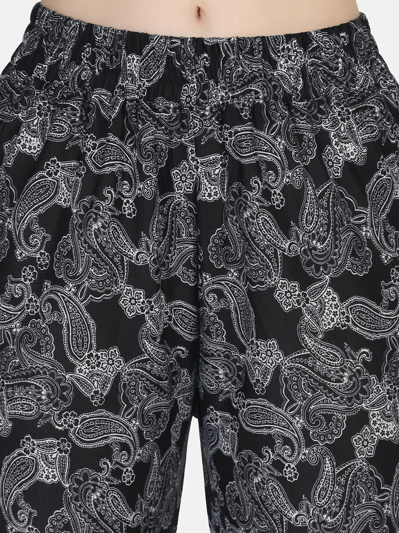 Women Paisley Print Co ords