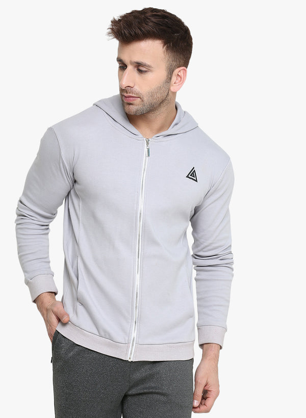 Men's Hoodie Jacket - Grey