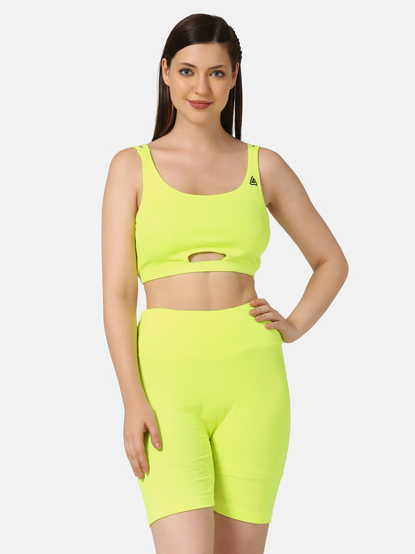 WOMEN'S  BIKER CO ORDS - NEON