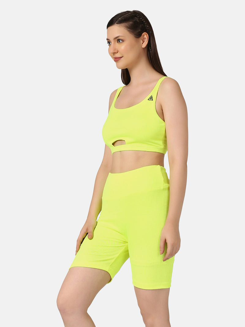 WOMEN'S  BIKER CO ORDS - NEON