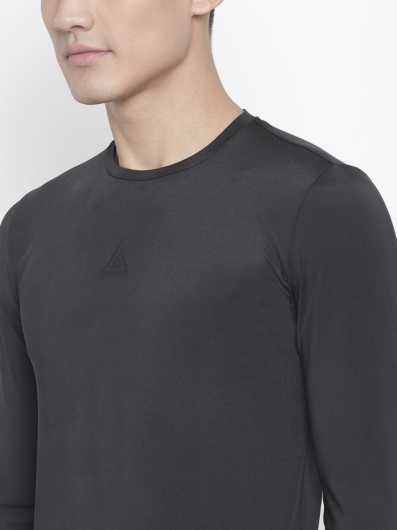 Full sleeves T-shirts-Black