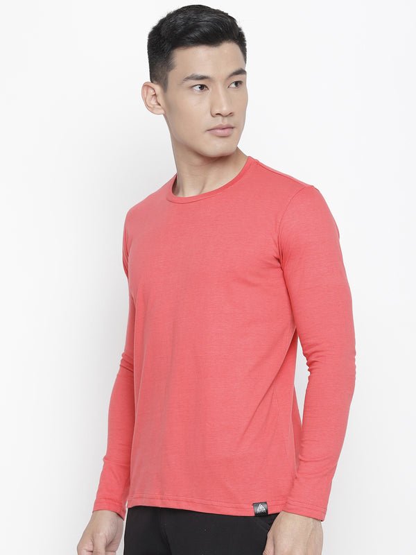 FULL SLEEVES T-SHIRTS-PINK