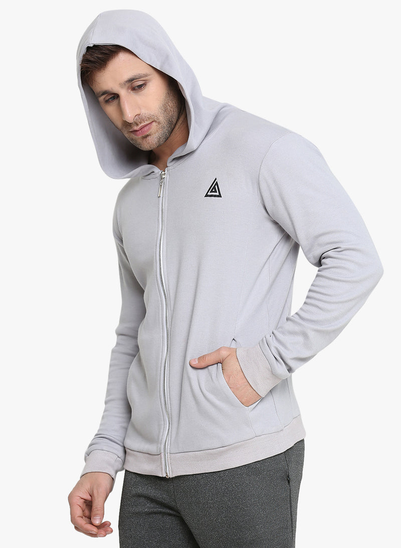 Men's Hoodie Jacket - Grey