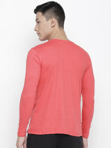 FULL SLEEVES T-SHIRTS-PINK