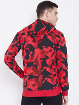 Men's Camo Jacket- Red