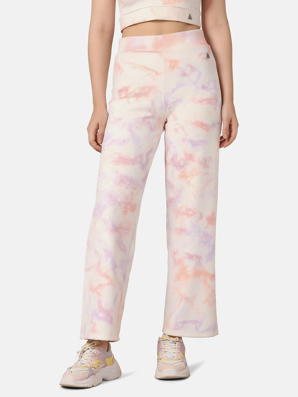 WOMEN'S MULTI COLOR WIDE LEG  PANT