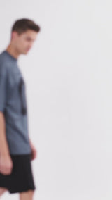 MEN'S JERSEY OVERSIZE T-SHIRT- GREY