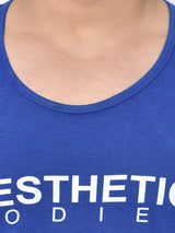 Men's  Printed Stringer- Blue