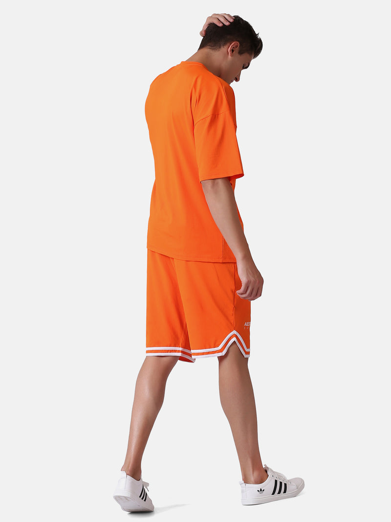 MEN'S LIMITED EDITION  CO ORDS-ORANGE