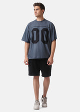 MEN'S JERSEY OVERSIZE T-SHIRT- GREY