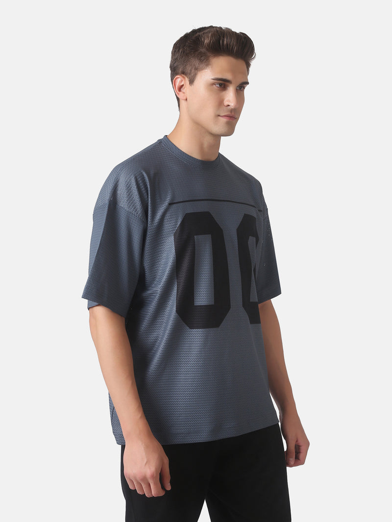 MEN'S JERSEY OVERSIZE T-SHIRT- GREY
