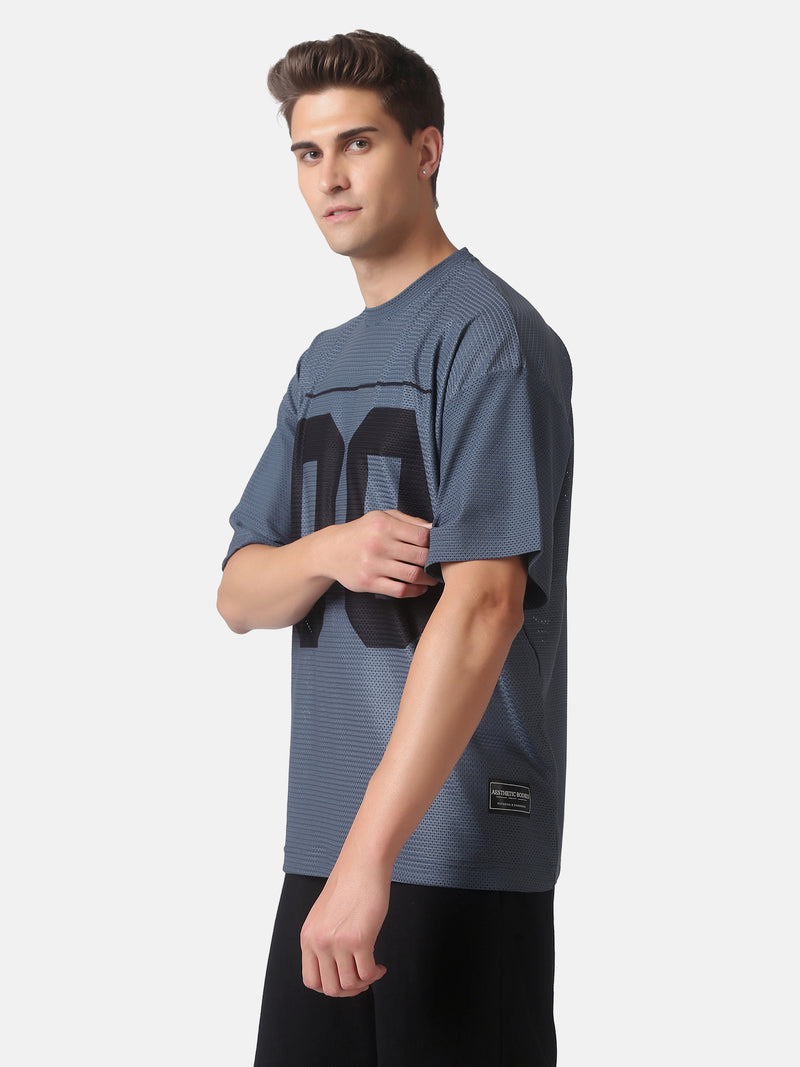 MEN'S JERSEY OVERSIZE T-SHIRT- GREY