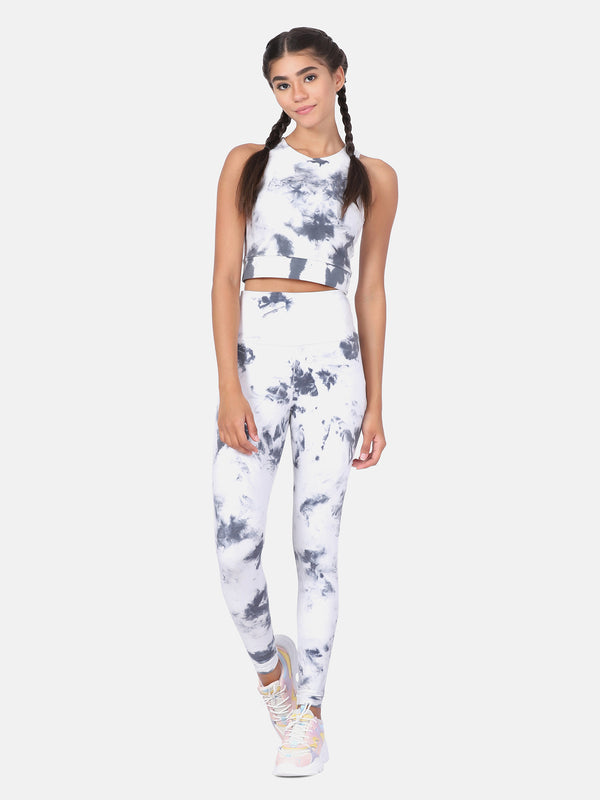 WOMEN'S HIGH WAIST TIE DYE CO ORDS