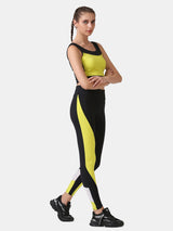 POWER BLOCK CO ORDS (BLACK & YELLOW)