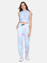 TIE Dye CO ORDS SET(JOGGER) -BLUE & PURPLE