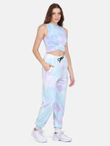 TIE Dye CO ORDS SET(JOGGER) -BLUE & PURPLE