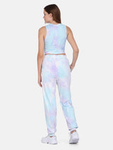 TIE Dye CO ORDS SET(JOGGER) -BLUE & PURPLE