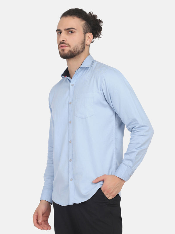 Solid Shirt - Blue
