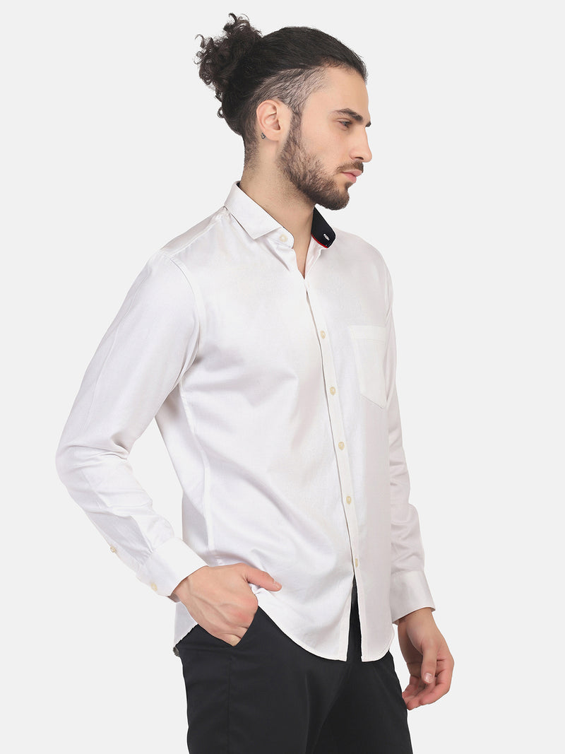 Solid Shirt - White