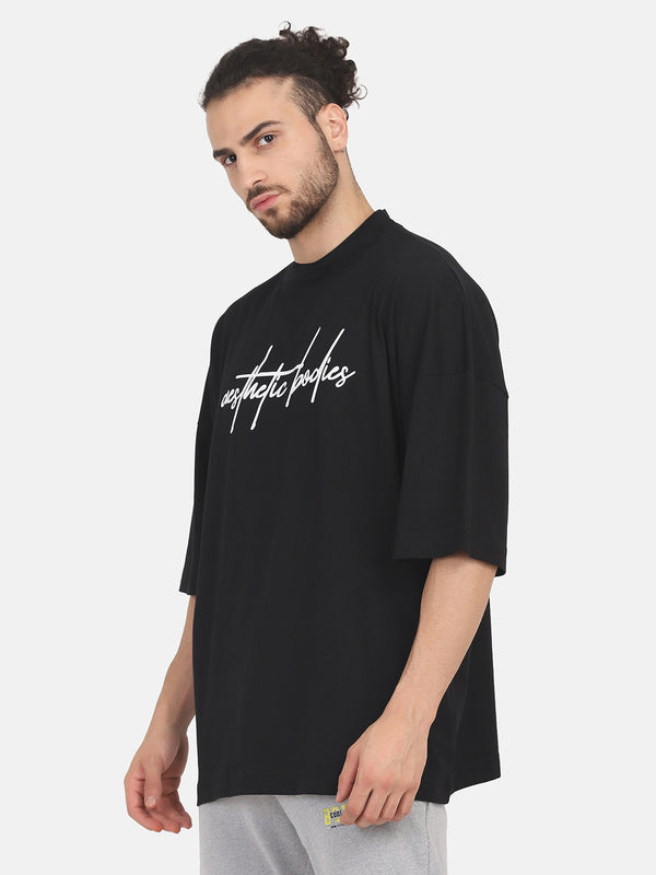 Men's Oversized T-shirt (Black)