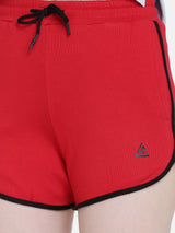 Women’s Sports Shorts-Red