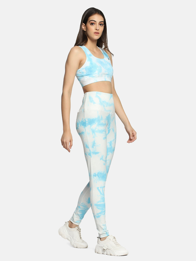 Women's RACER BACK SKY BLUE CO ORDS