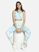 Women's RACER BACK SKY BLUE CO ORDS