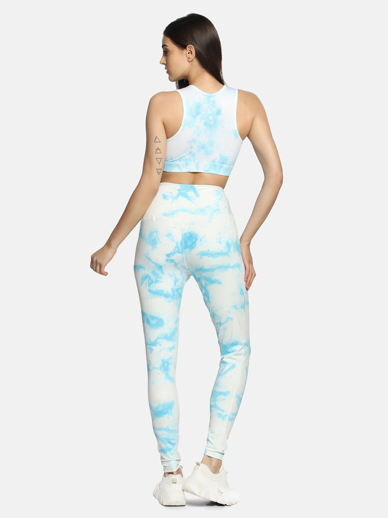 Women's RACER BACK SKY BLUE CO ORDS