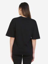 Women Oversized T-shirt (Black)