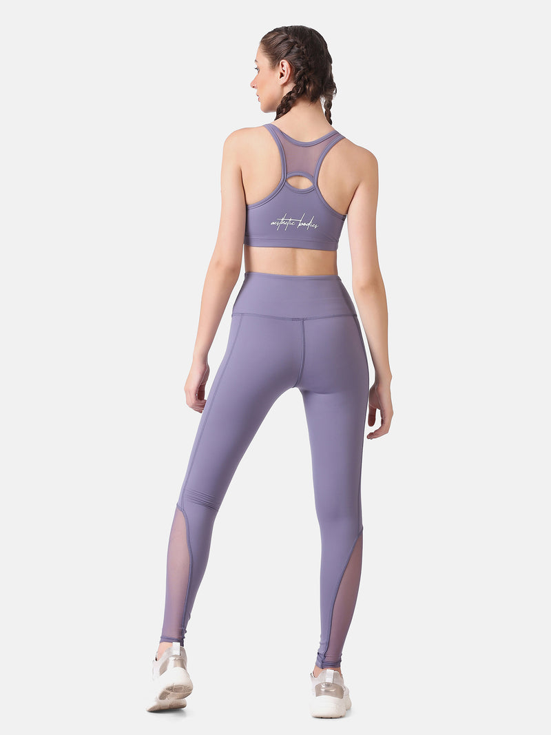 WOMEN'S SNUG FIT CO ORDS-MAUVE