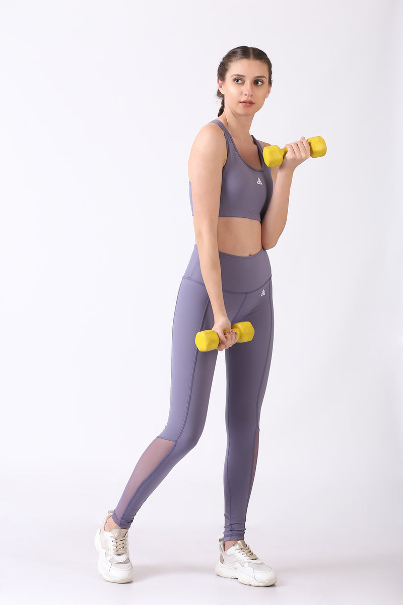 WOMEN'S SNUG FIT CO ORDS-MAUVE